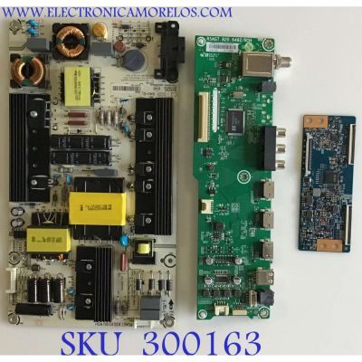 KIT DE TARJETAS PARA TV INSIGNIA / NUMERO DE PARTE MAIN 193469 / RSAG7.820.6492/ROH / LTDN55K220US(0) / 193468 / T-CON 5555T16C10 / 55T23-C02 / 55.55T16.C10 / T550HVN08.1 / FUENTE 193347 / RSAG7.820-6106/ROH / PANEL HD550DF-B52 / MODELO NS-55D510NA17